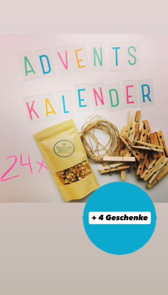 Müsli Adventskalender + 4 Geschenke | Adventskalender 2025